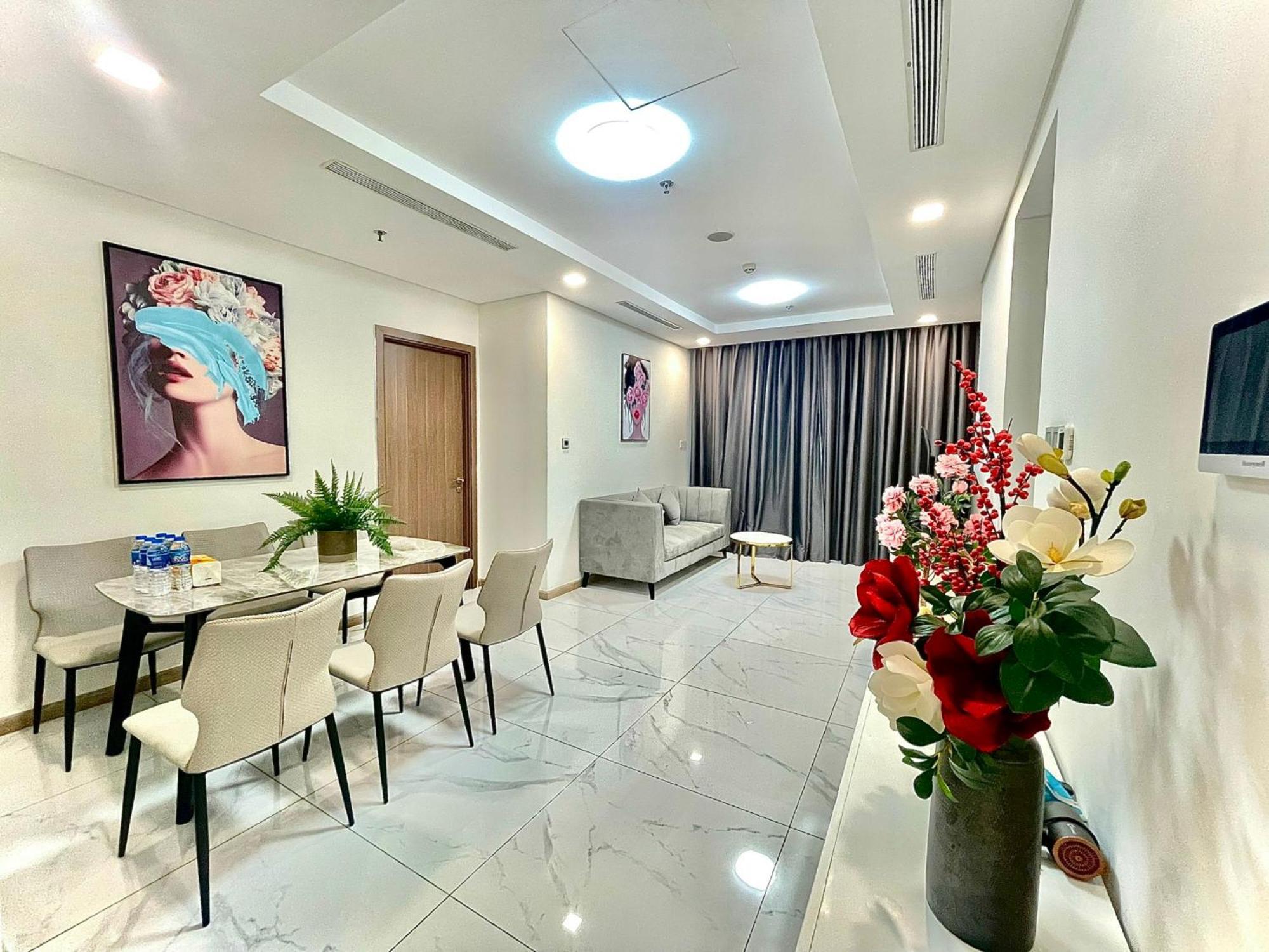 Vinhome Central Park Apartment Ho-Chi-Minh-Stadt Exterior foto