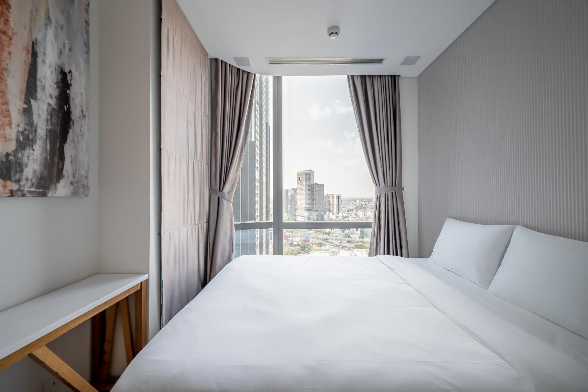 Vinhome Central Park Apartment Ho-Chi-Minh-Stadt Exterior foto