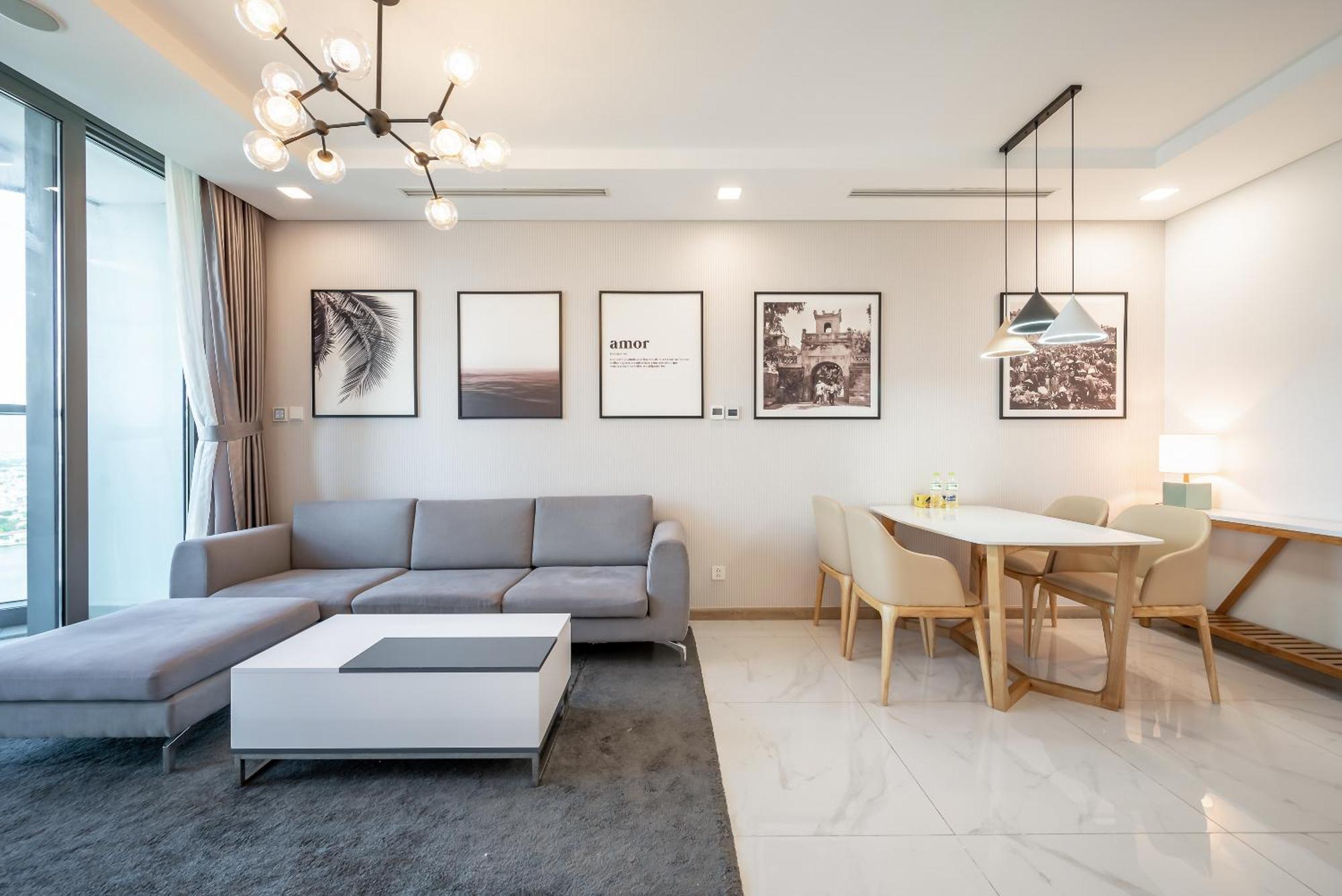 Vinhome Central Park Apartment Ho-Chi-Minh-Stadt Exterior foto