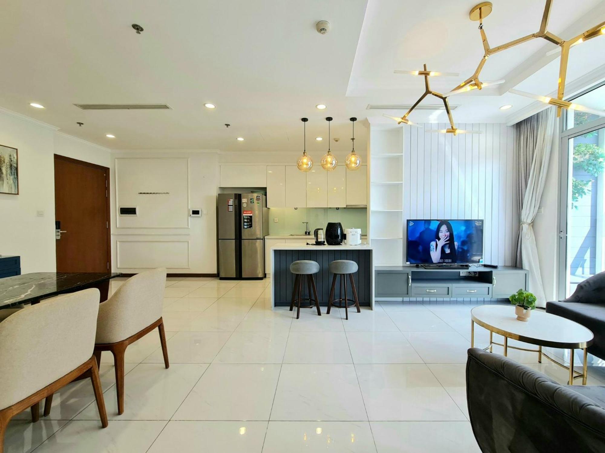 Vinhome Central Park Apartment Ho-Chi-Minh-Stadt Exterior foto