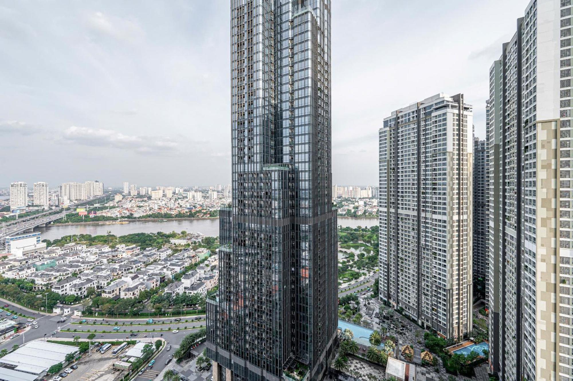 Vinhome Central Park Apartment Ho-Chi-Minh-Stadt Exterior foto