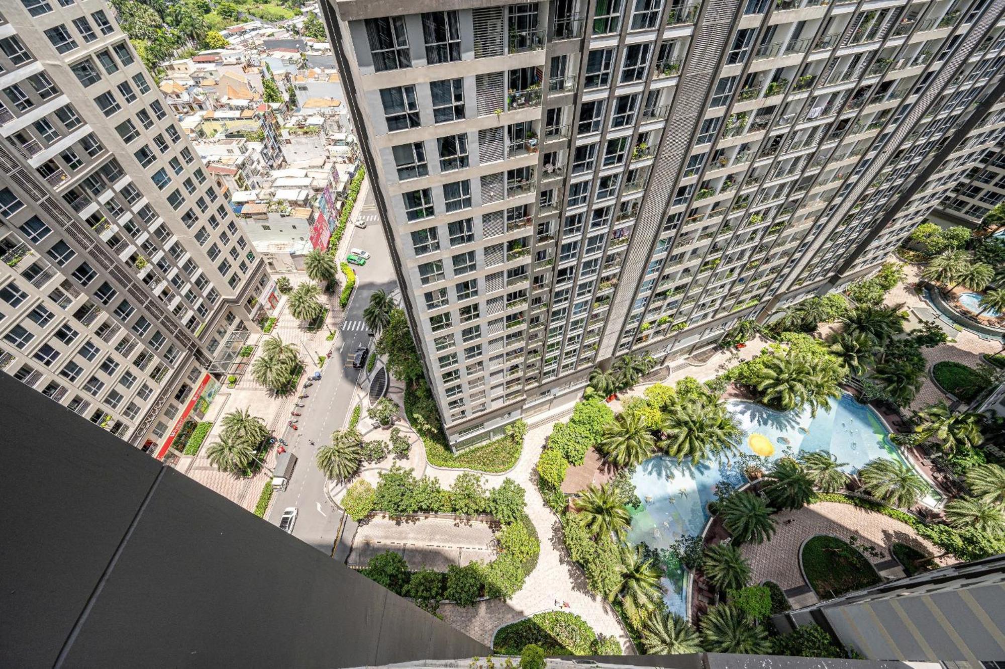 Vinhome Central Park Apartment Ho-Chi-Minh-Stadt Exterior foto