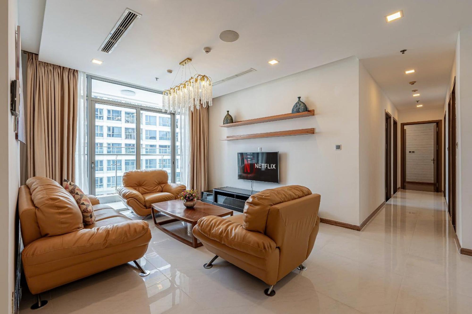 Vinhome Central Park Apartment Ho-Chi-Minh-Stadt Exterior foto